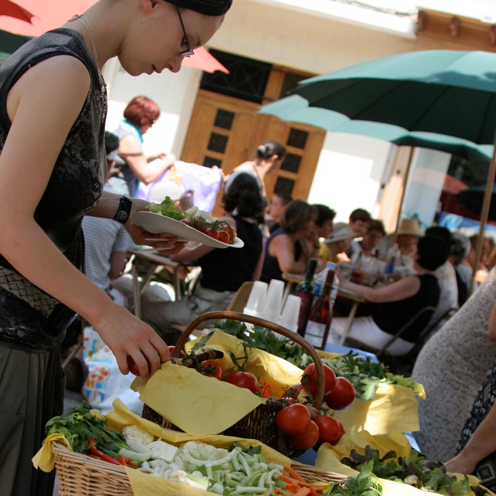 Repas au Jardin