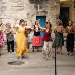 Restitution stage Chants et percussions des Asturies avec Clara Diez Márquez © Rosalie Parent