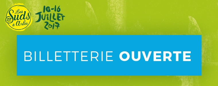 La billetterie est ouverte !