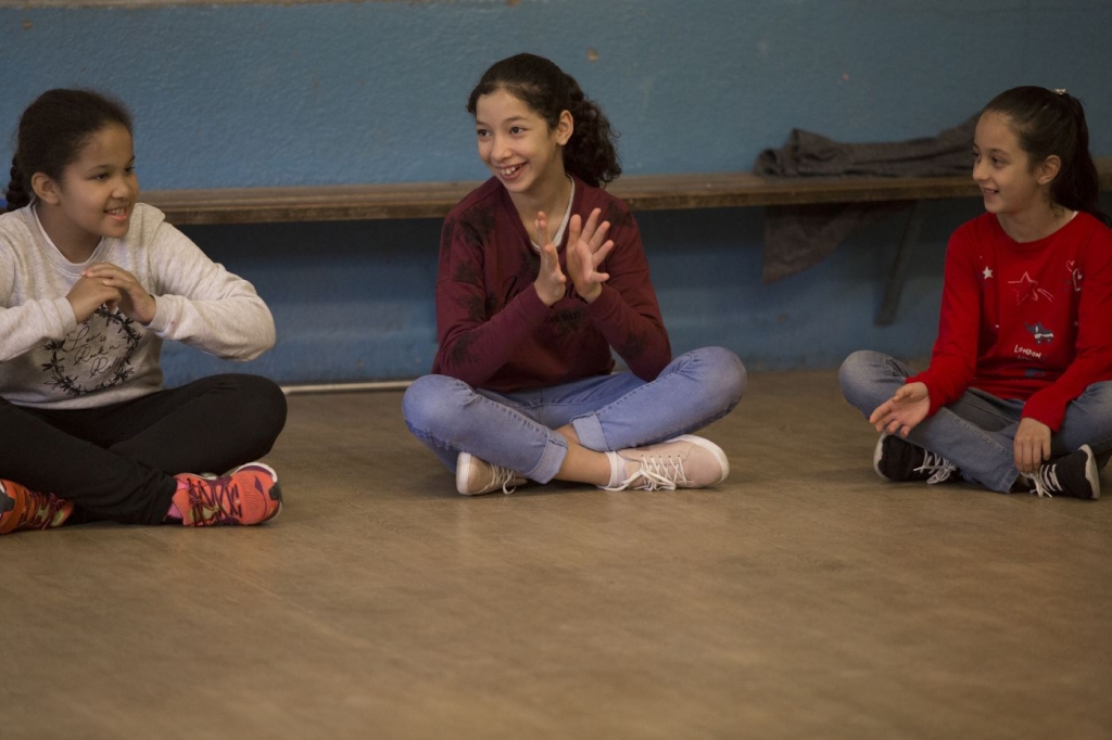 Trio ÂMAN à l'école des Alyscamps © Florent Gardin 