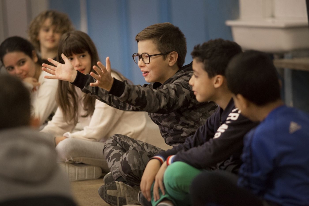 Trio ÂMAN à l'école des Alyscamps © Florent Gardin 