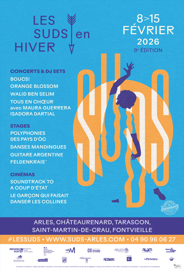 Affiche Les Suds, en Hiver 2026