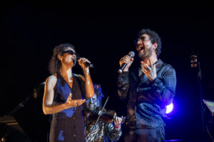Sofiane Saidi invite Camélia Jordana avec Théo & Valentin Ceccaldi, Soirée Méditerranée, Théâtre Antique, © Rosalie Parent