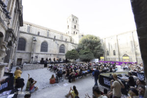 Sandra Carrasco & David de Arahal, Moment Précieux, Cour de l'Archevêché, © Florent Gardin
