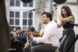 Sandra Carrasco & David de Arahal, Moment Précieux, Cour de l'Archevêché, © Florent Gardin