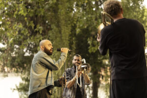 Abdullah Miniawy Trio, Moment Précieux, les Alyscamps, © Florent Gardin
